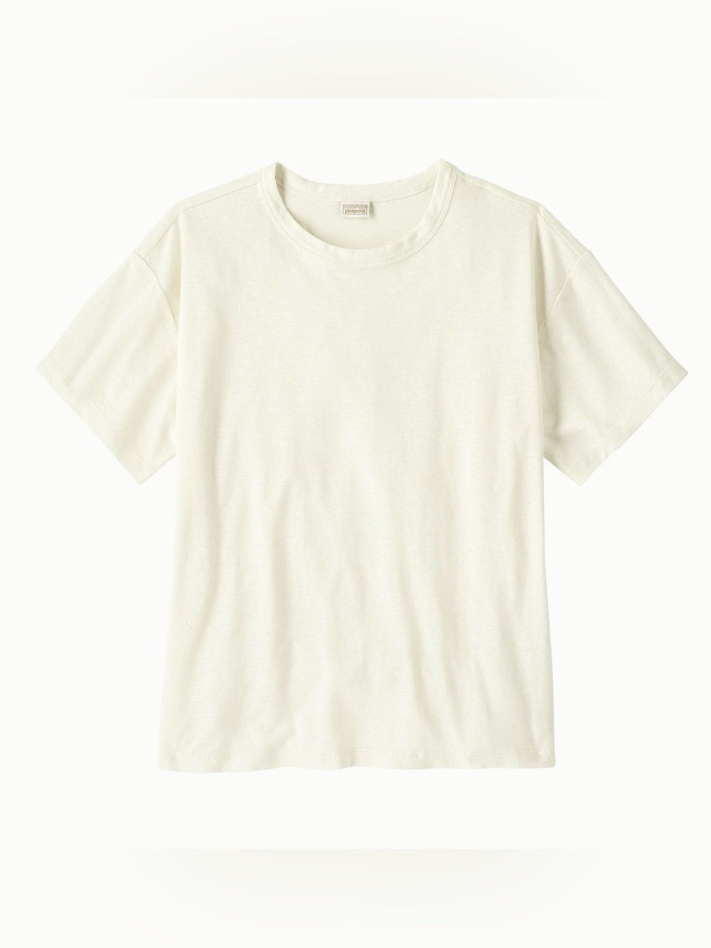 Patagonia white trail harbor tee t shirt small